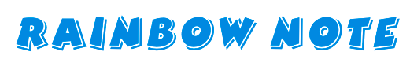 RAINBOWNOTE